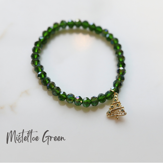 Christmas Crystal Stack Bracelets