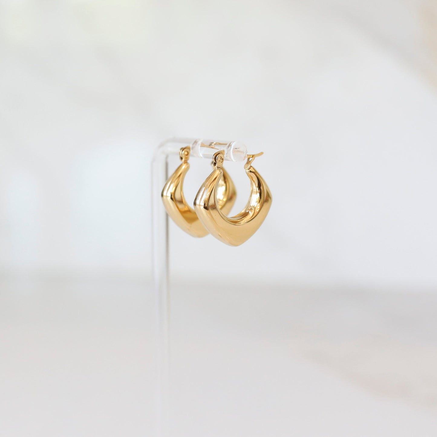 Geometric Hoop Earrings
