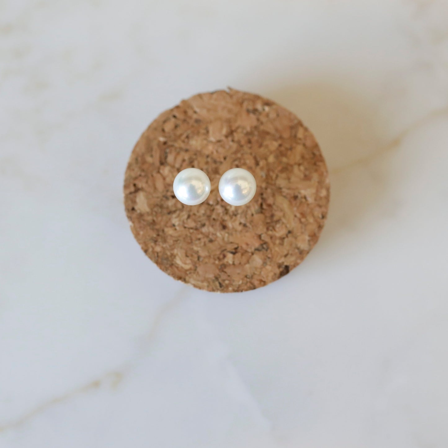 Simple Pearl Studs
