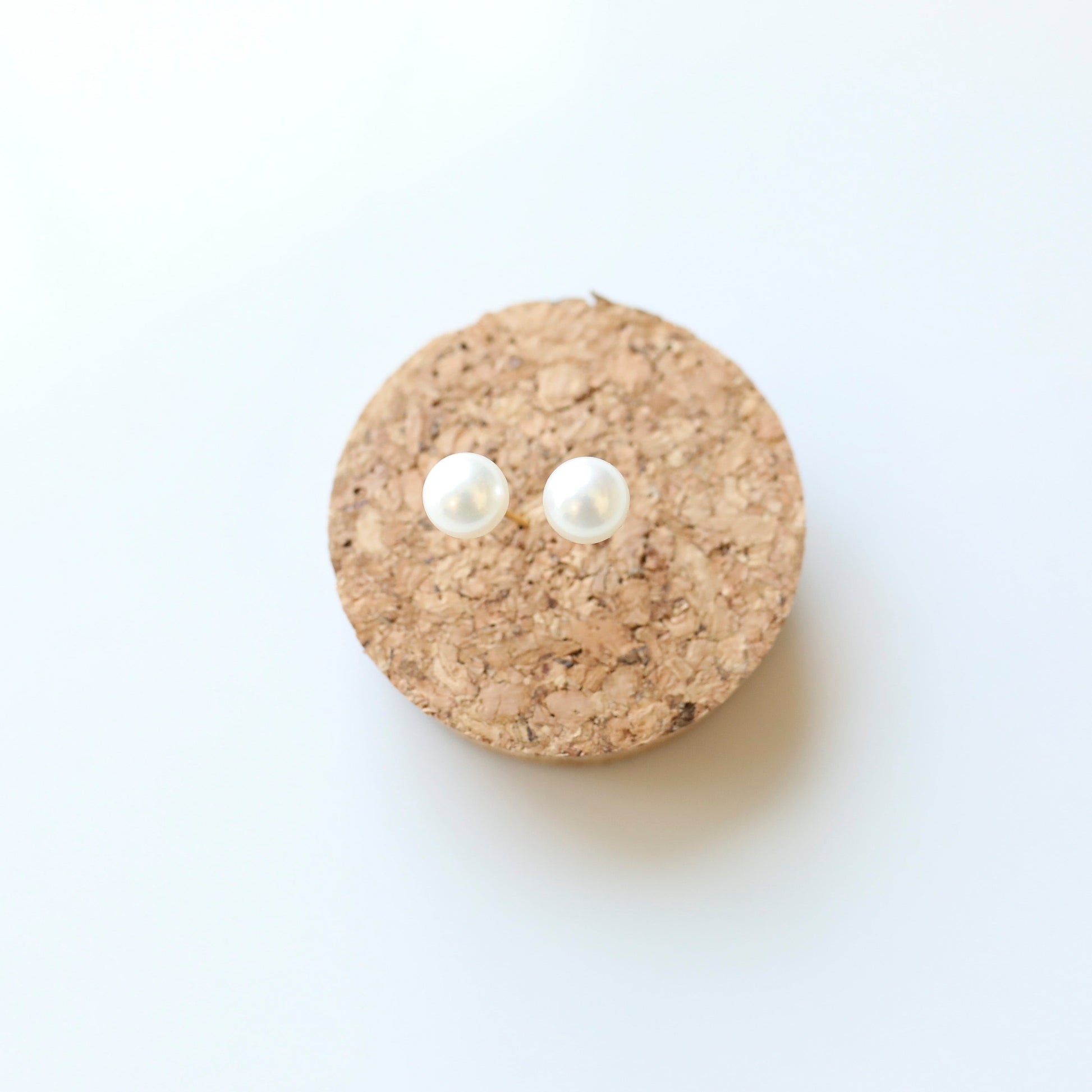 Simple Pearl Studs