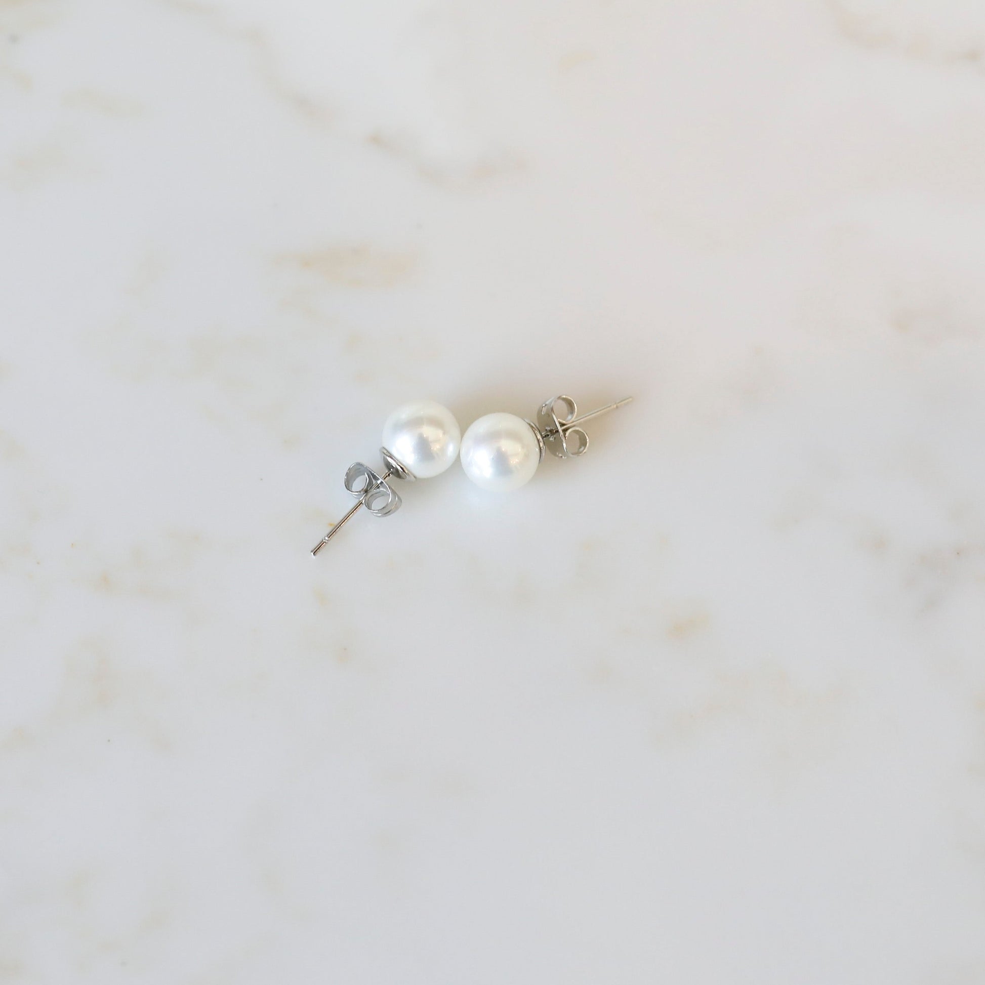 Simple Pearl Studs
