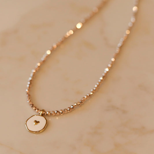 Rose Gold Heart Necklace