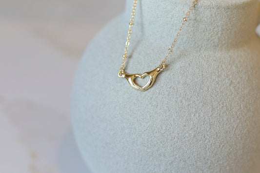 Taylor's Version - Heart Hands Necklace