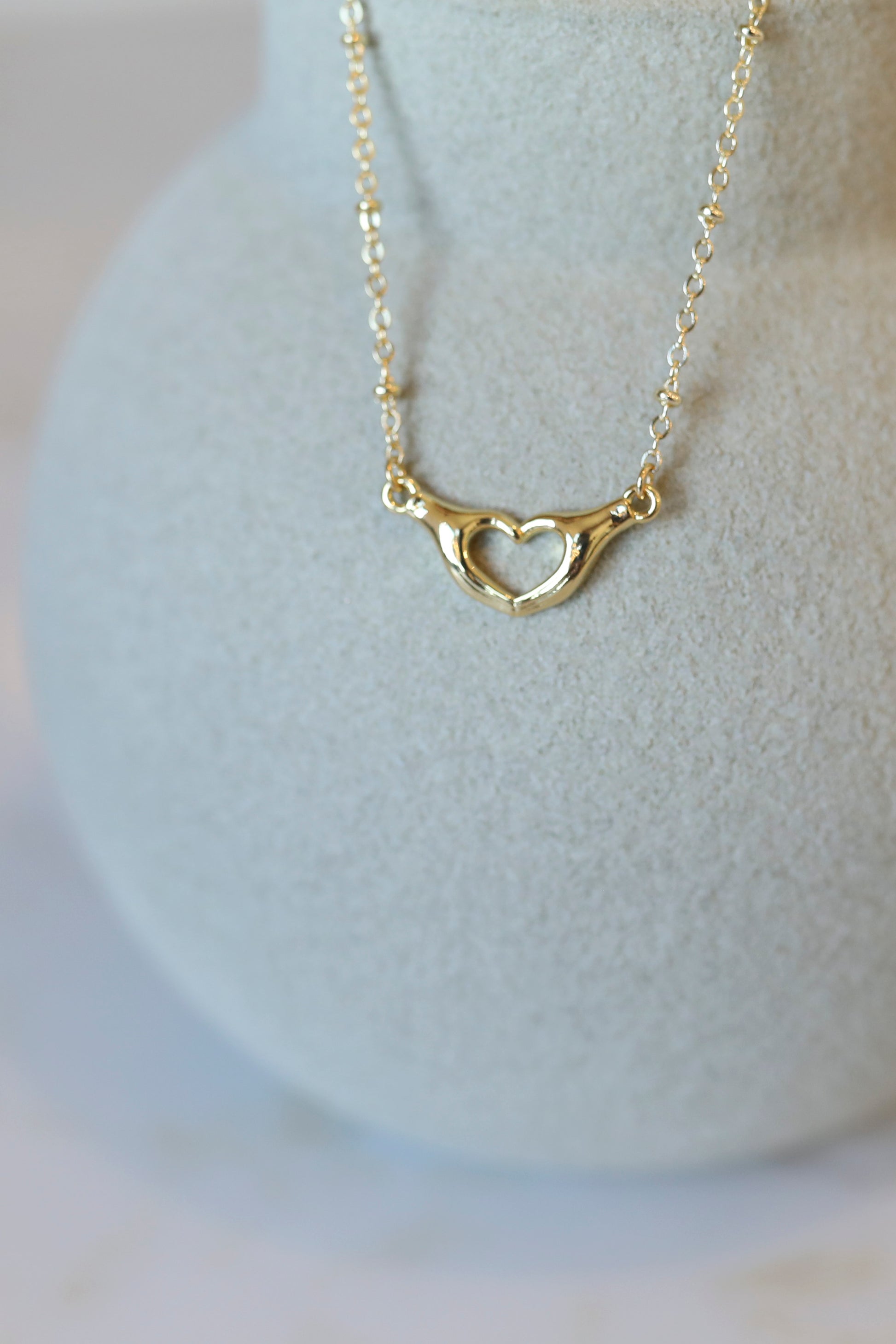 Taylor's Version - Heart Hands Necklace