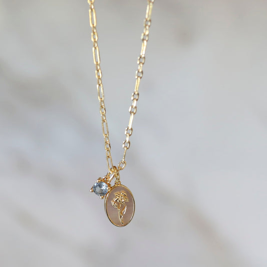 Birth Month Duo Necklace