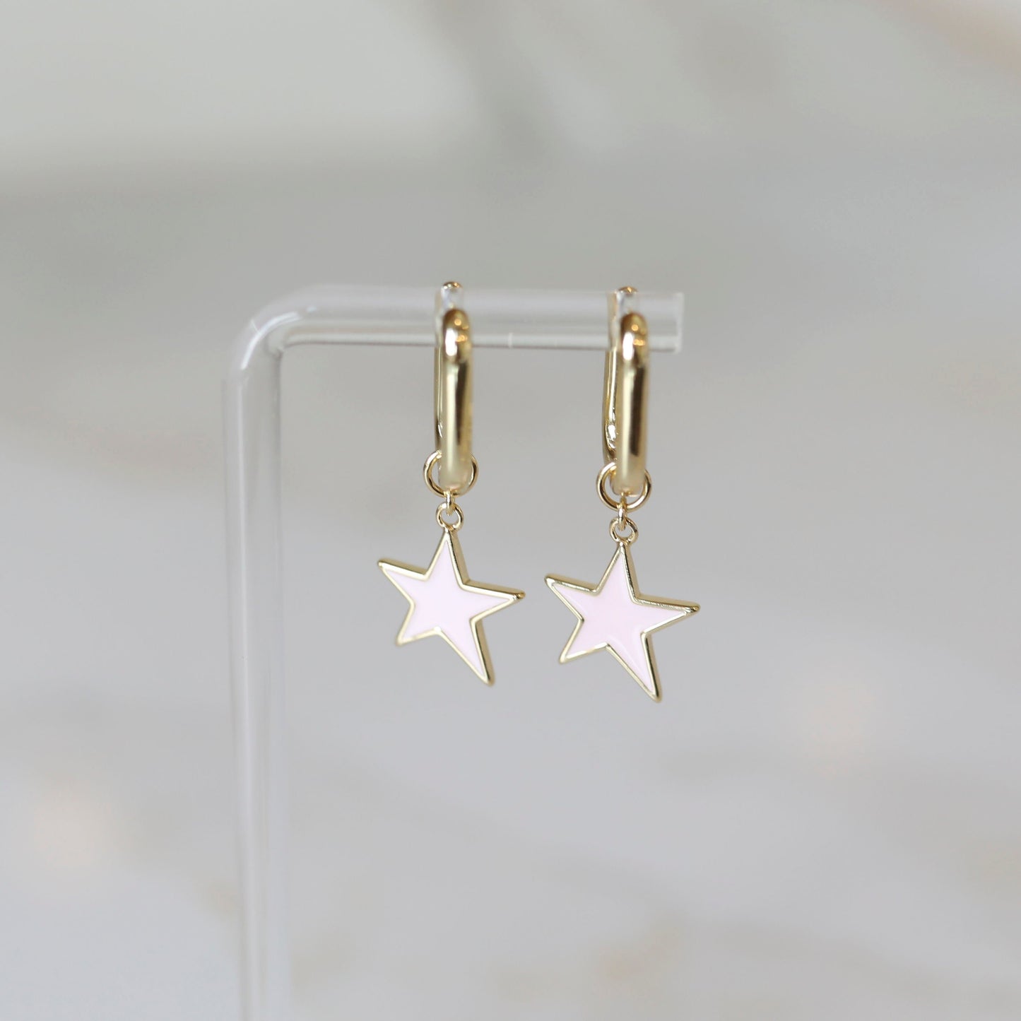 DIY Charm Hoops
