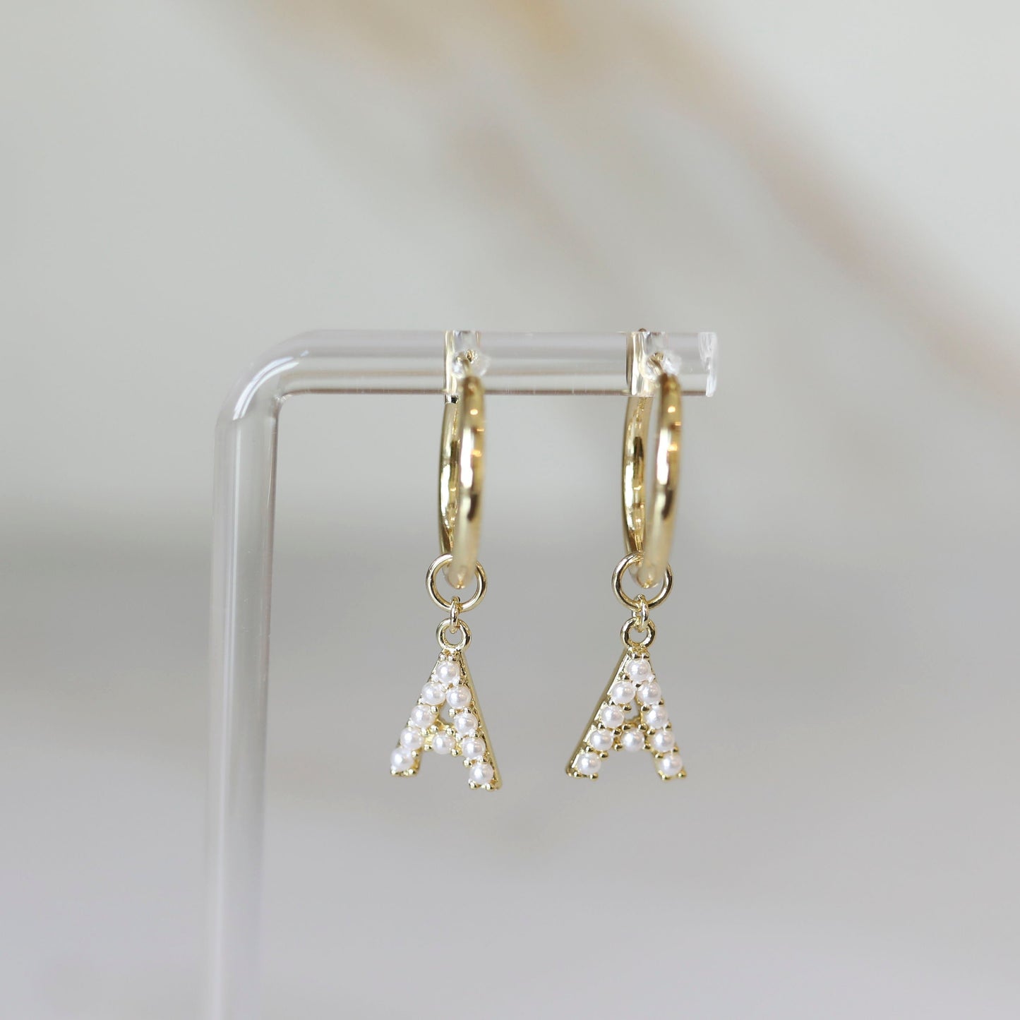 DIY Charm Hoops