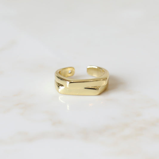 Double Bar Stacking Ring