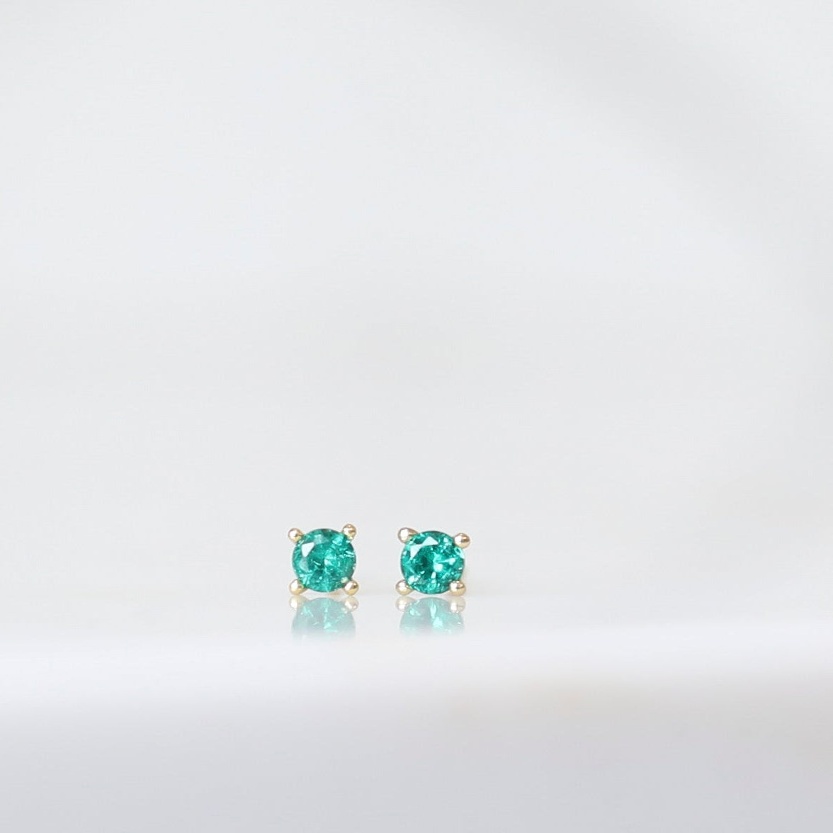 Mini Birthstone Studs