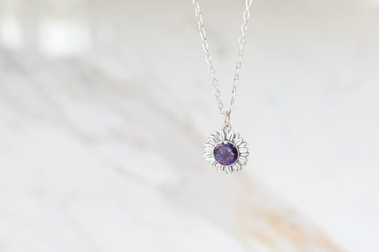 Sunflower Necklace