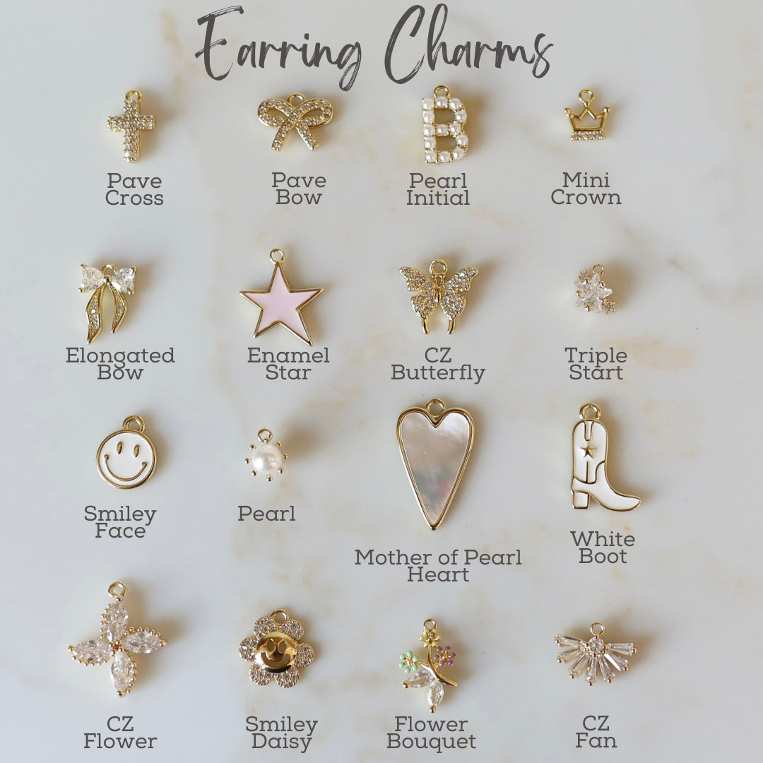 DIY Charm Earrrings