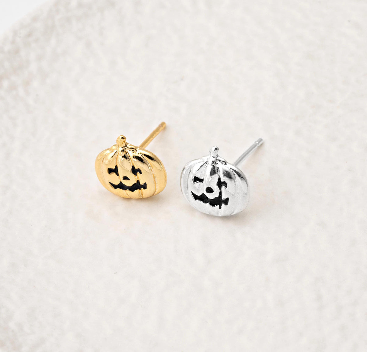 Jack-O-Lantern Studs