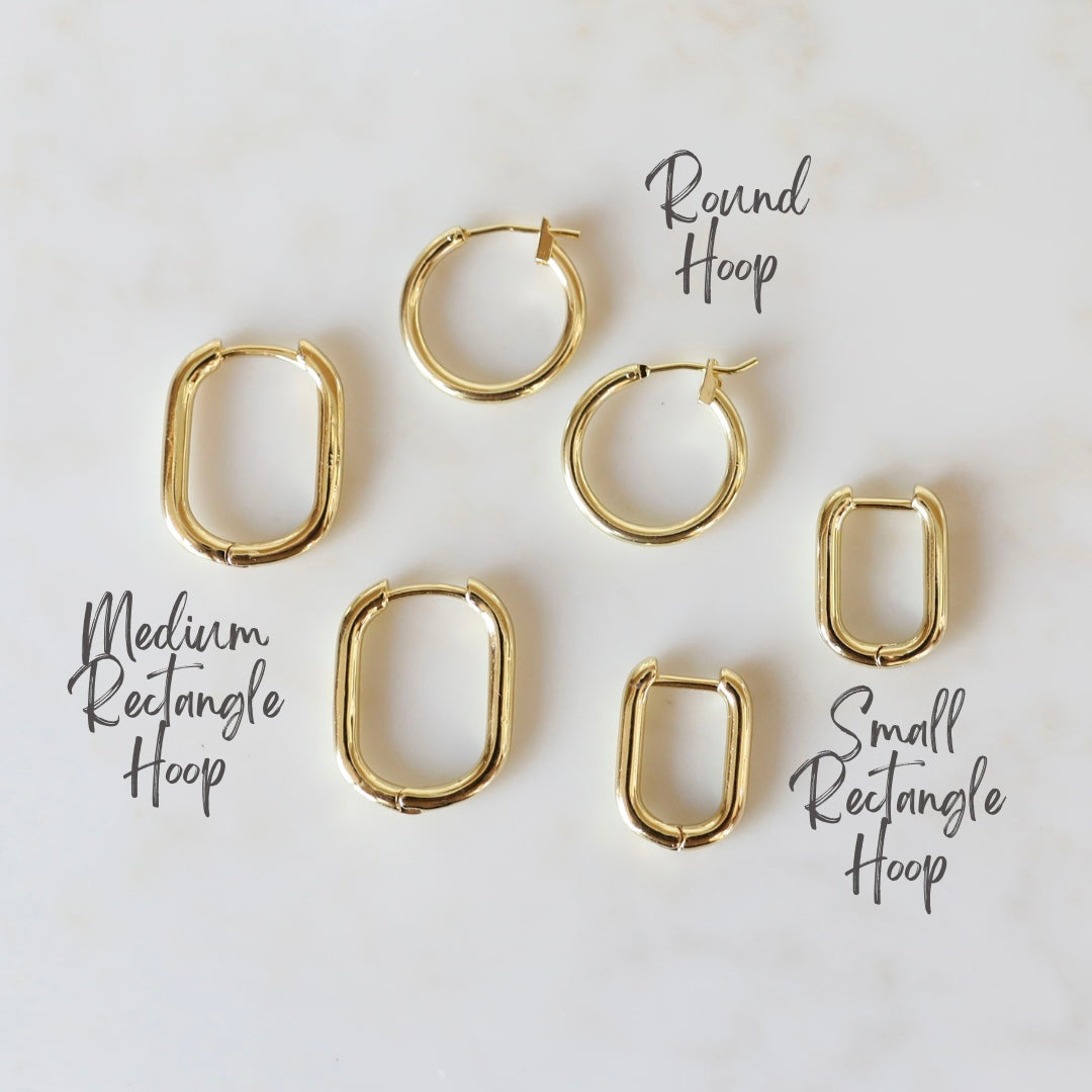 DIY Charm Hoops