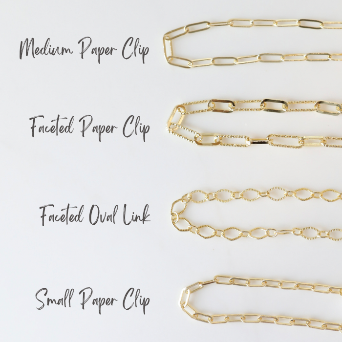 DIY Charm Necklace | Paperclip Chain