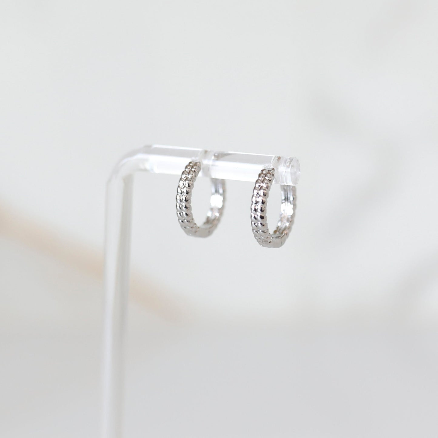 Rope Huggie Hoops