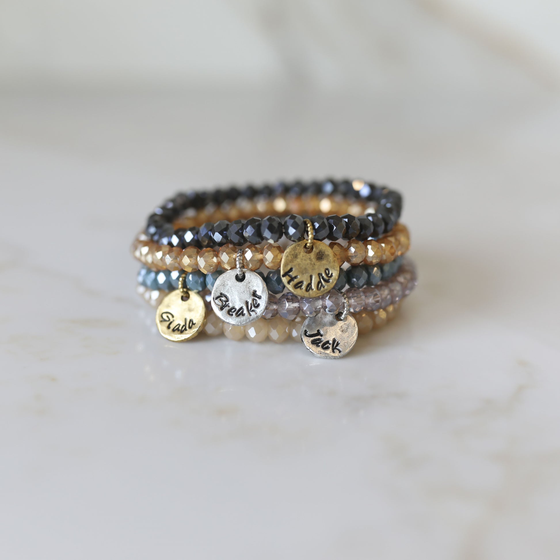 Basic Fall Mix Personalized Crystal Stacks