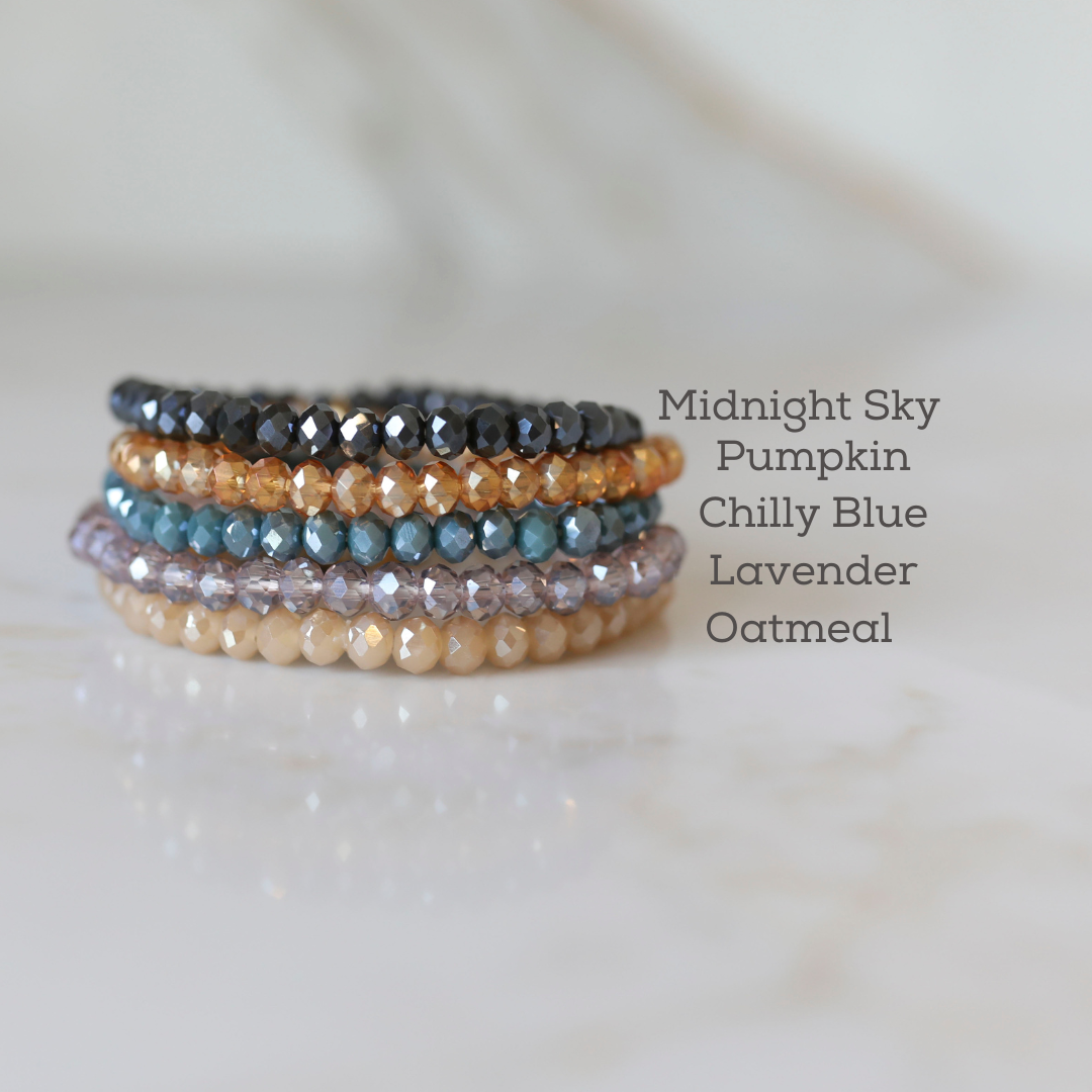 Basic Fall Mix Personalized Crystal Stacks