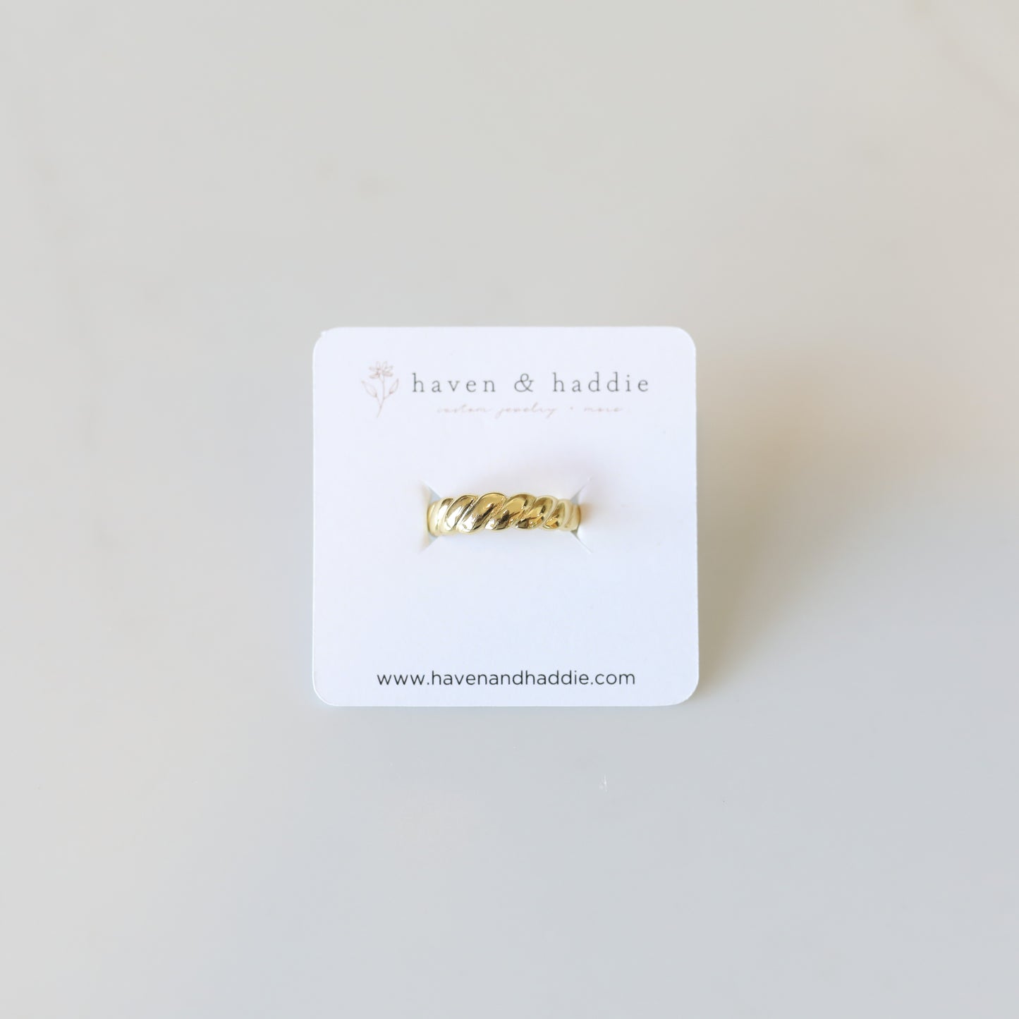 Gold Statement Stacking Rings