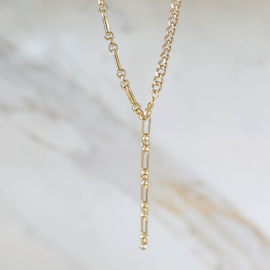 Mixed Chain Necklace - Layering Necklace