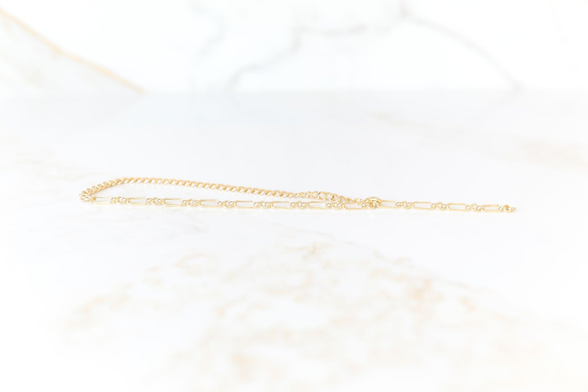 Mixed Chain Necklace - Layering Necklace