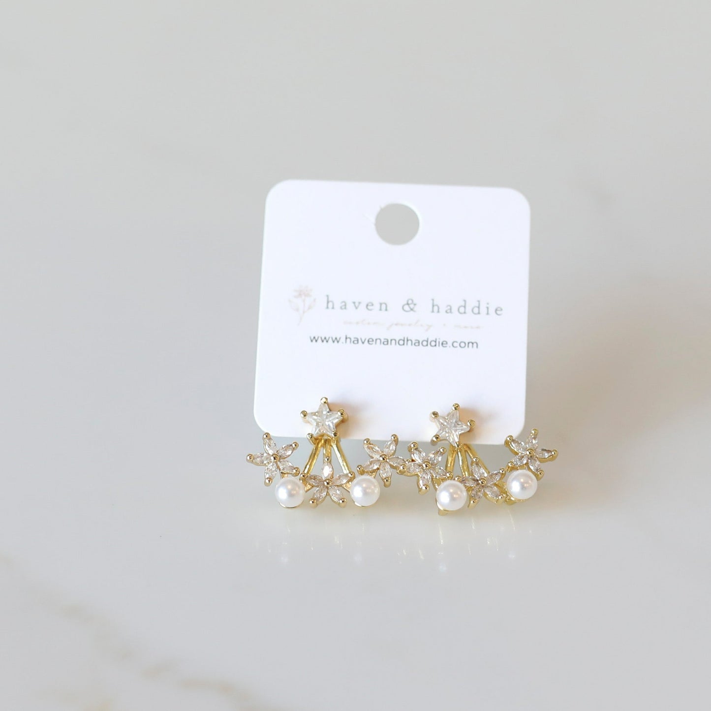 Cubic Zirconia Celebration Studs