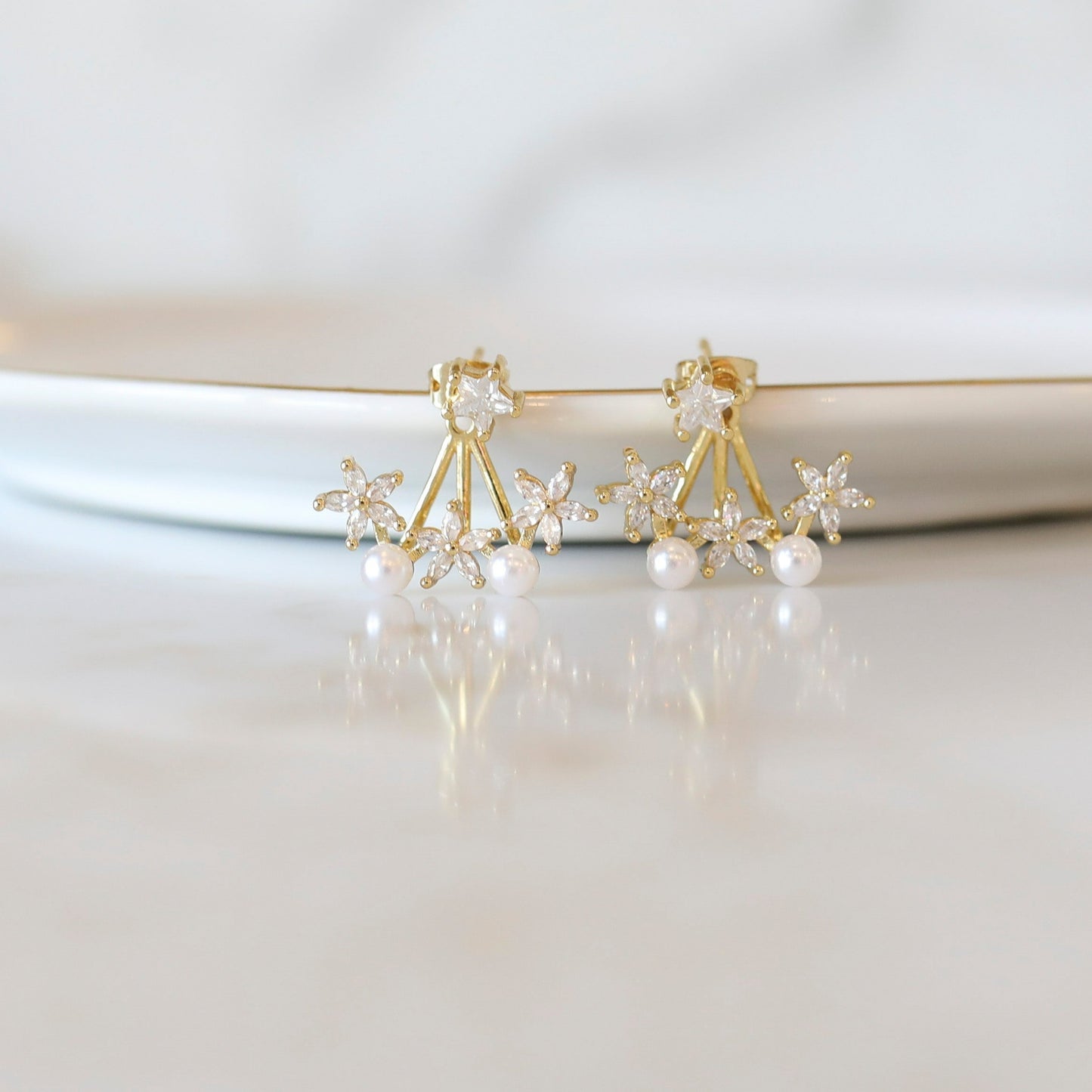Cubic Zirconia Celebration Studs