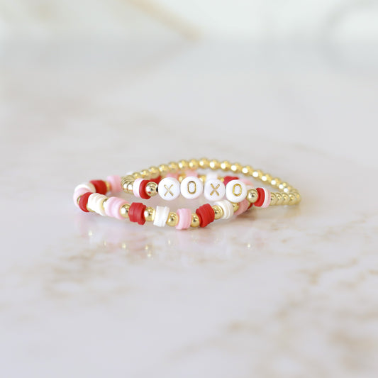 For Minis Golden Hour Stack Bracelets Valentine Edition