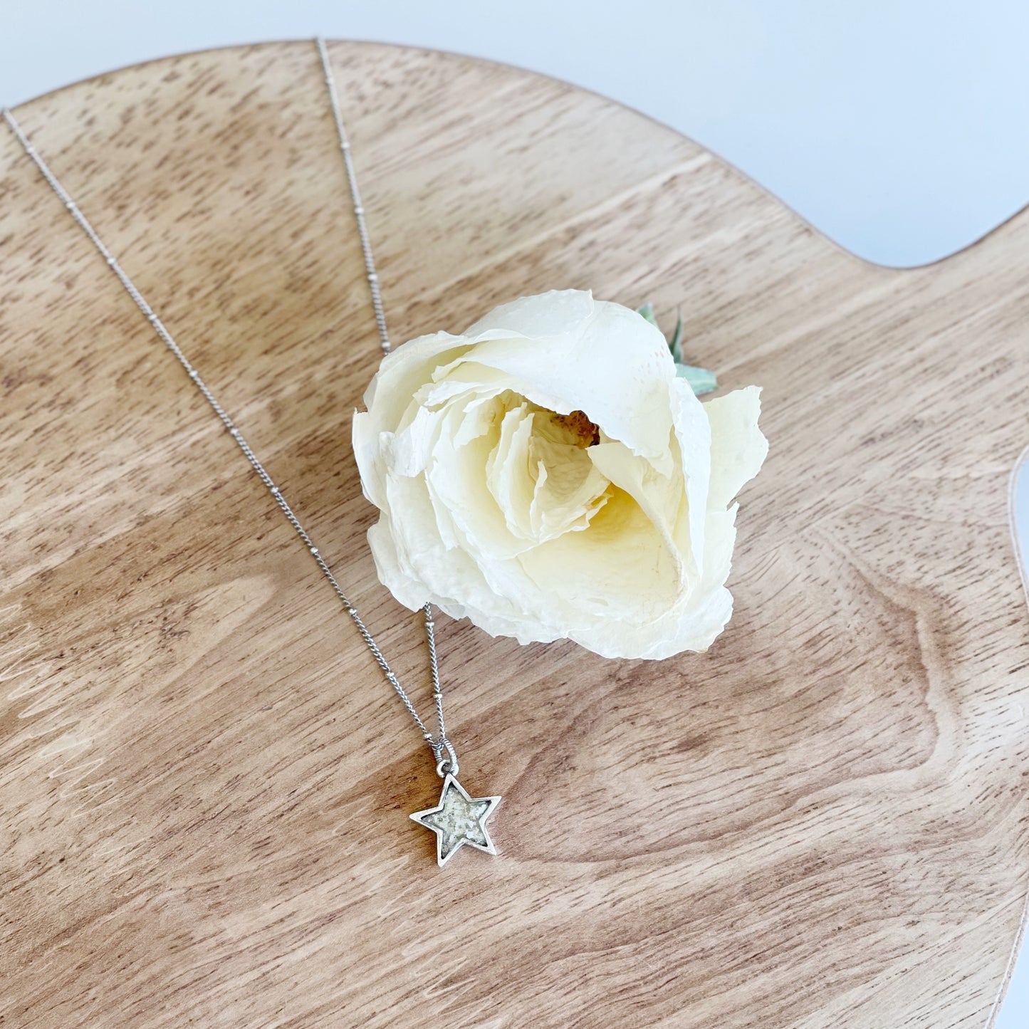 Memory Flower Jewelry Mini Star Necklace