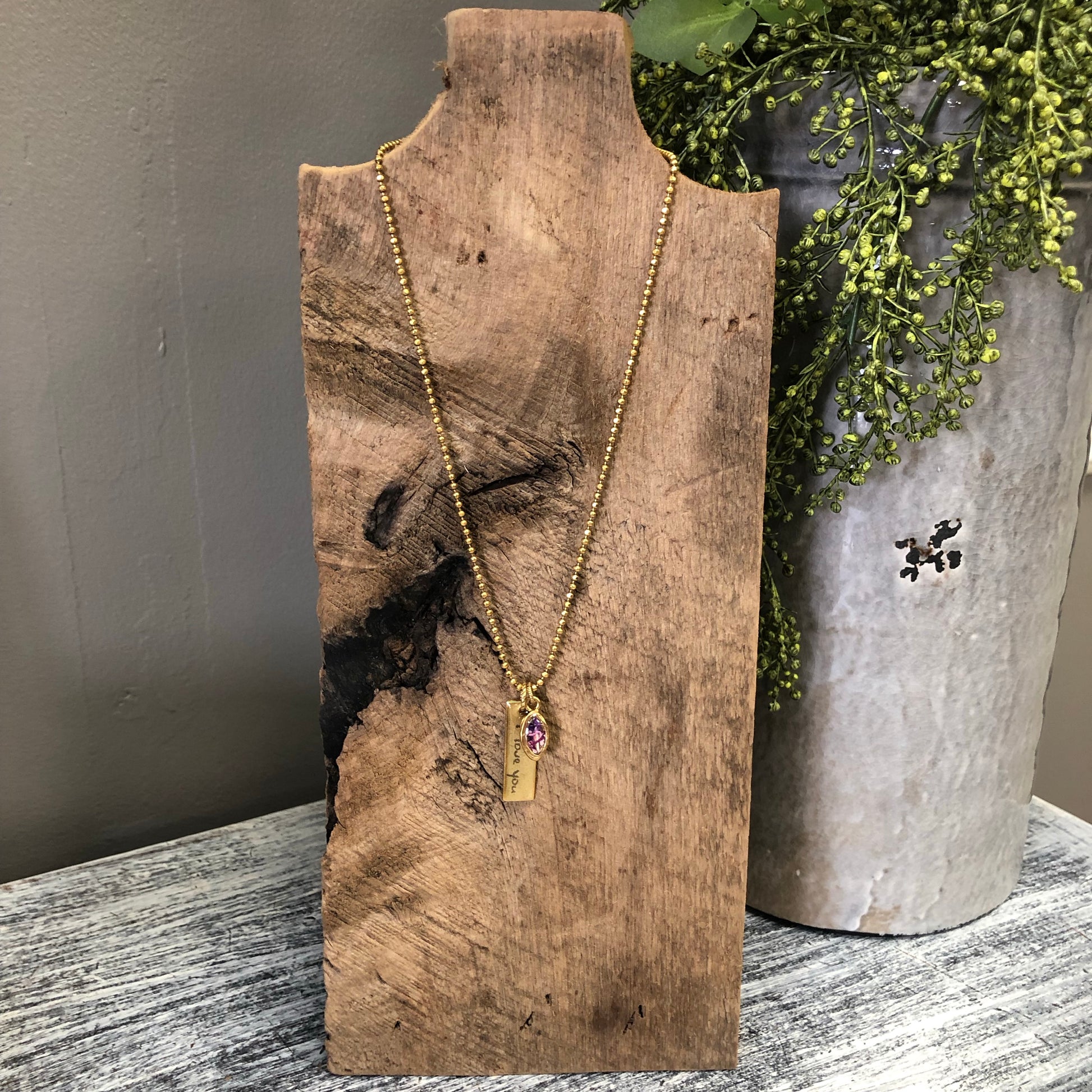 Handwriting Thin Bar with Organic Bezel