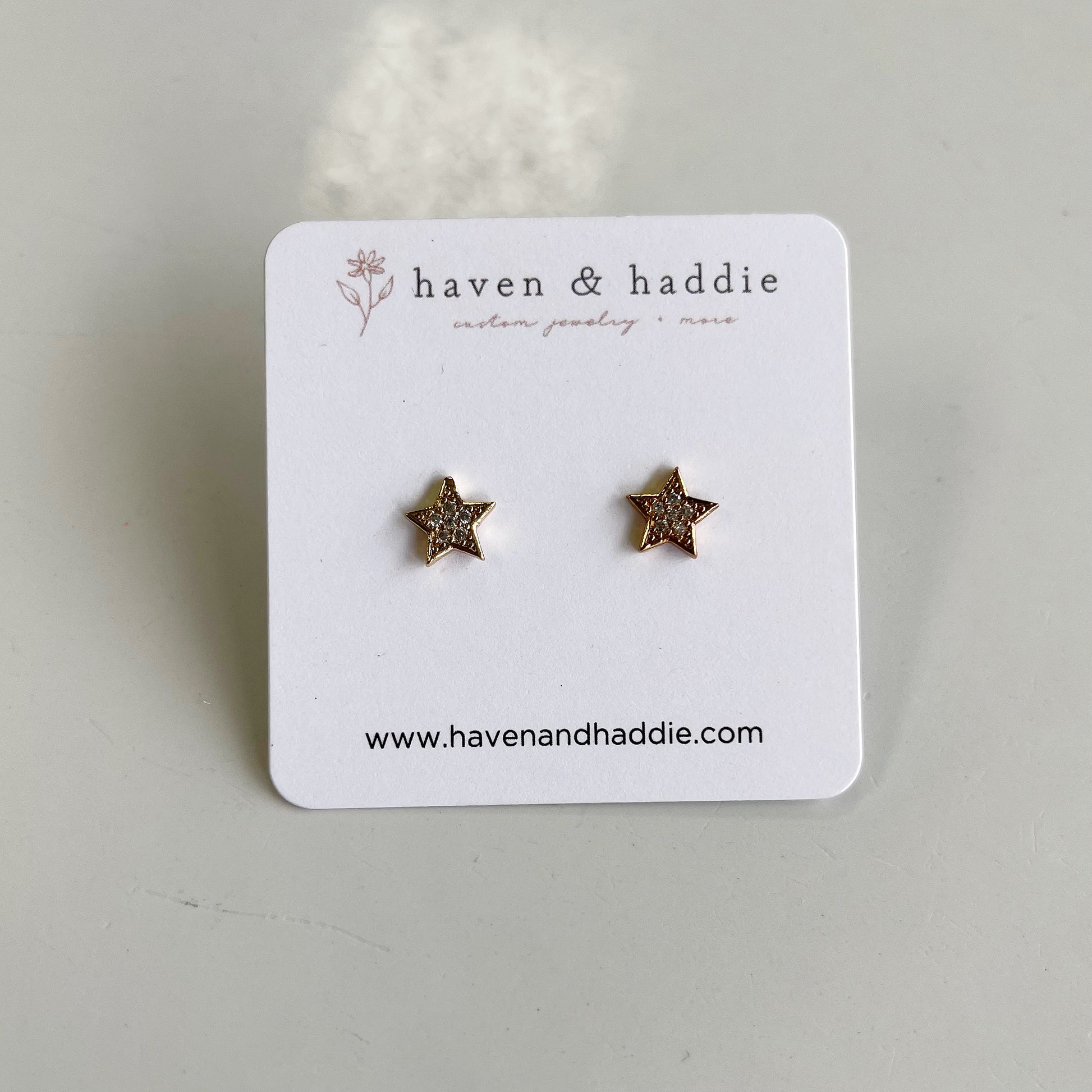 Star Mini CZ Studs