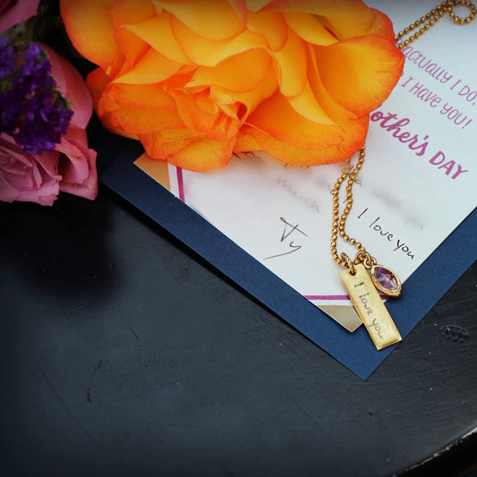 Handwriting Thin Bar with Organic Bezel