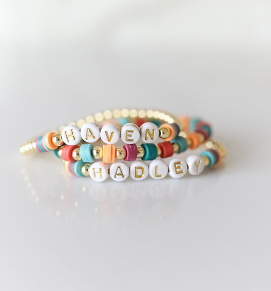 Golden Hour Stack Bracelets | Heshi Beads