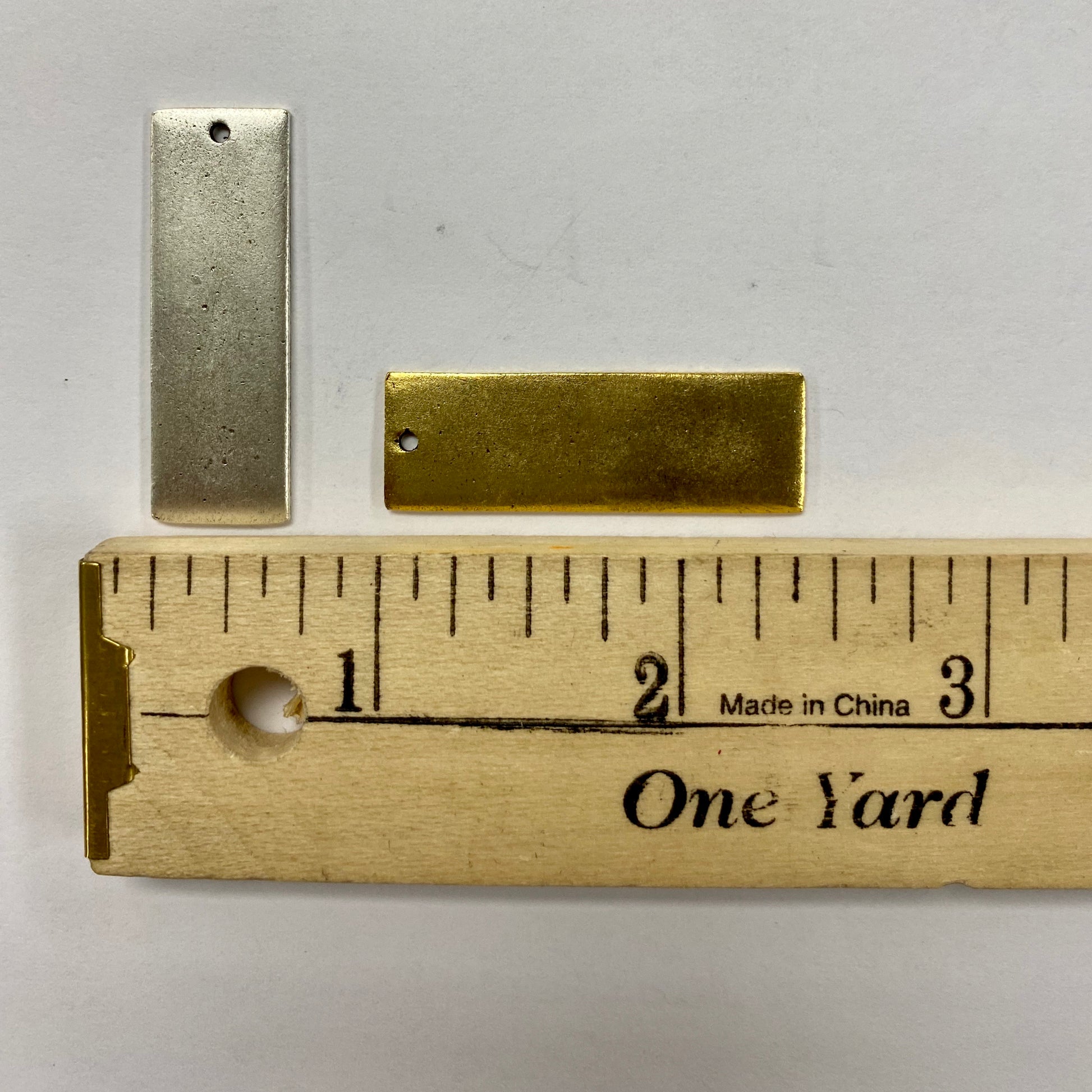 Handwriting Custom Handwriting Pendant - Flat Rectangle