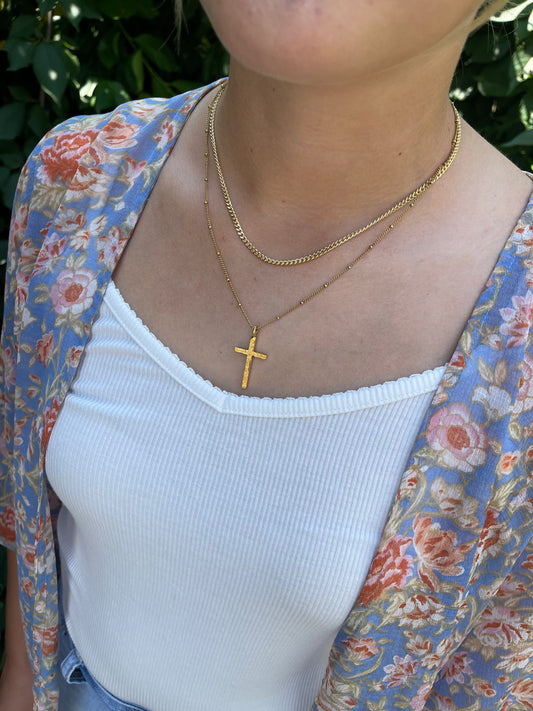 Cuban Chain Necklace - Layering Necklace