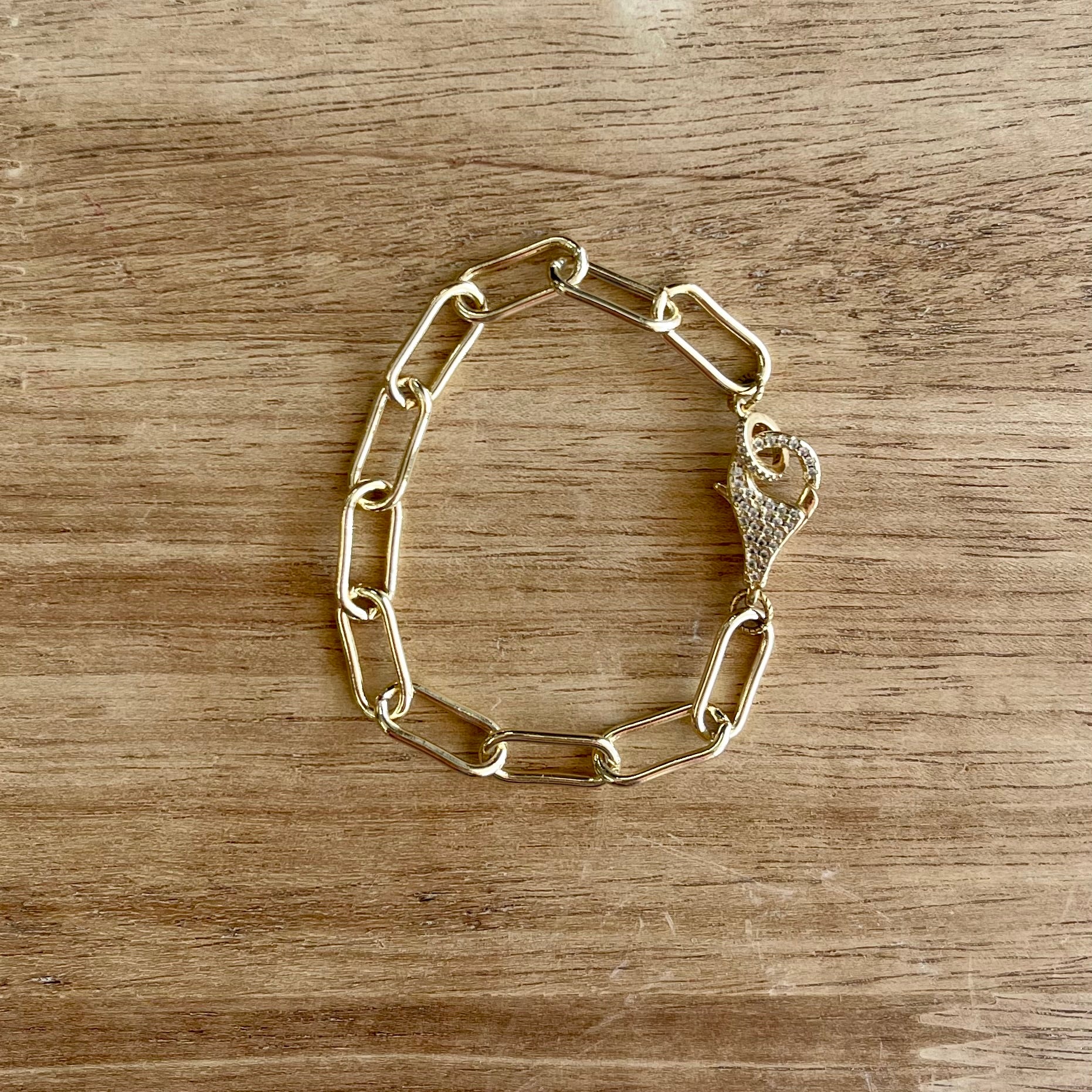 Gold Layering Bracelet
