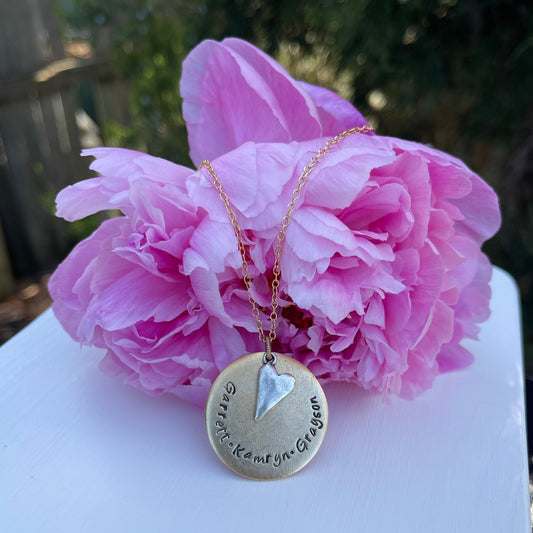 Love Your Tribe Personalized Necklace