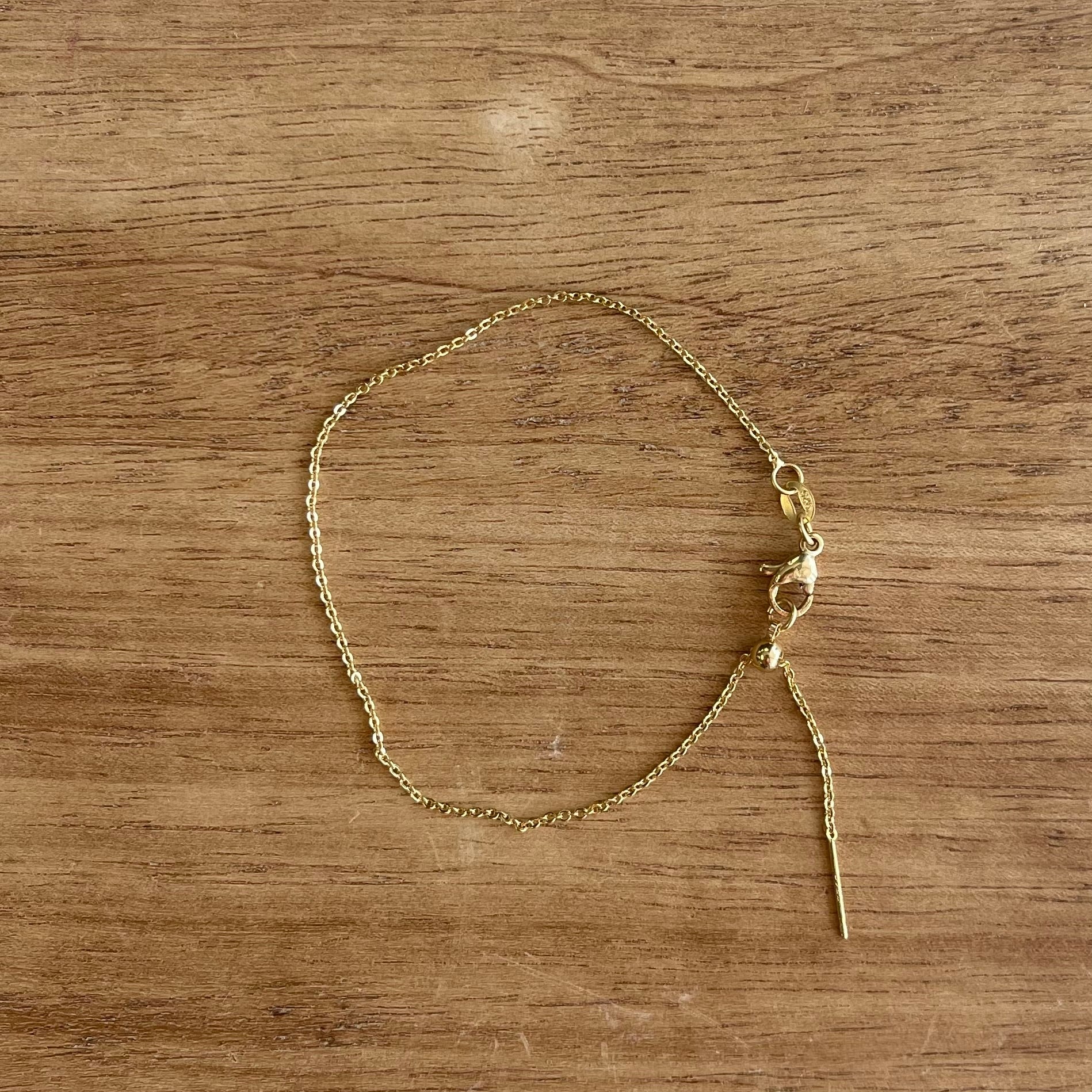 Dainty Gold Layering Bracelet