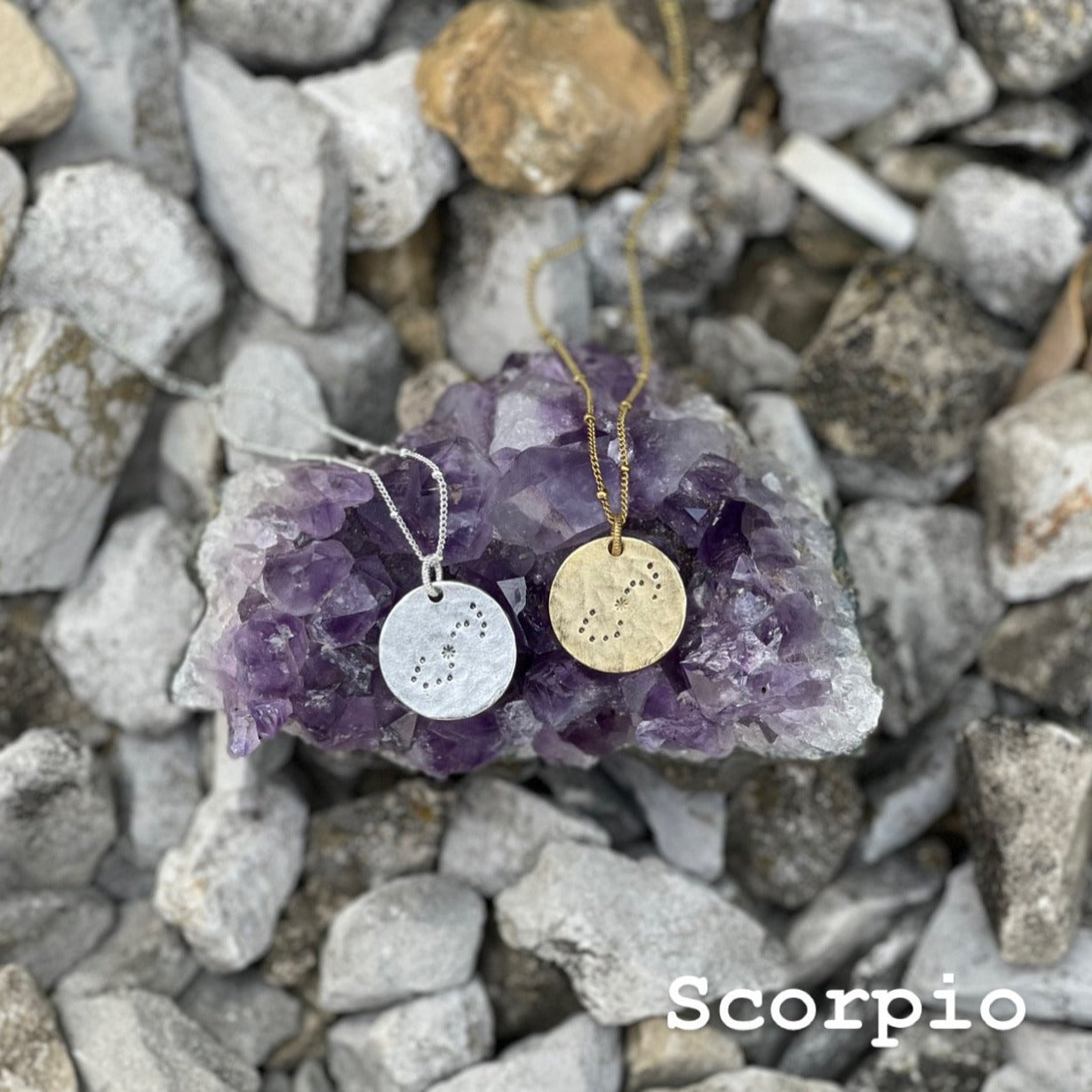 Zodiac Constellation Necklace - Scorpio