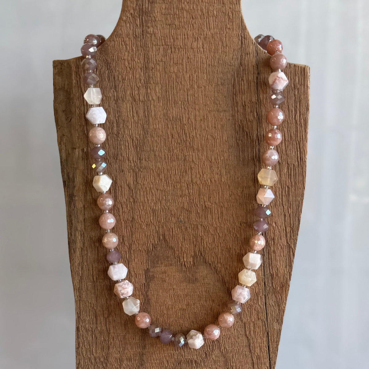 Magnolia Gemstone Necklace