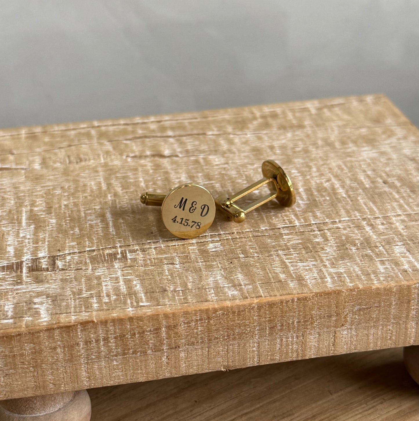 Engraved Cuff Links | Engraved Jewelry