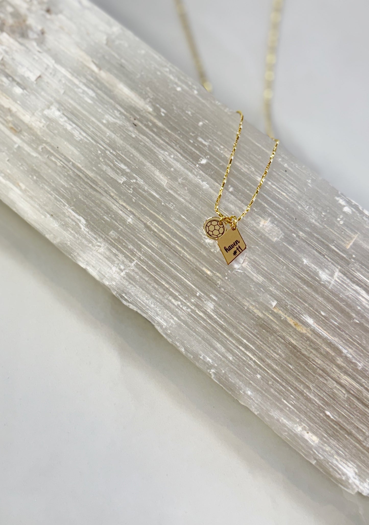 Go Sports Necklace | Engraved Jewelry