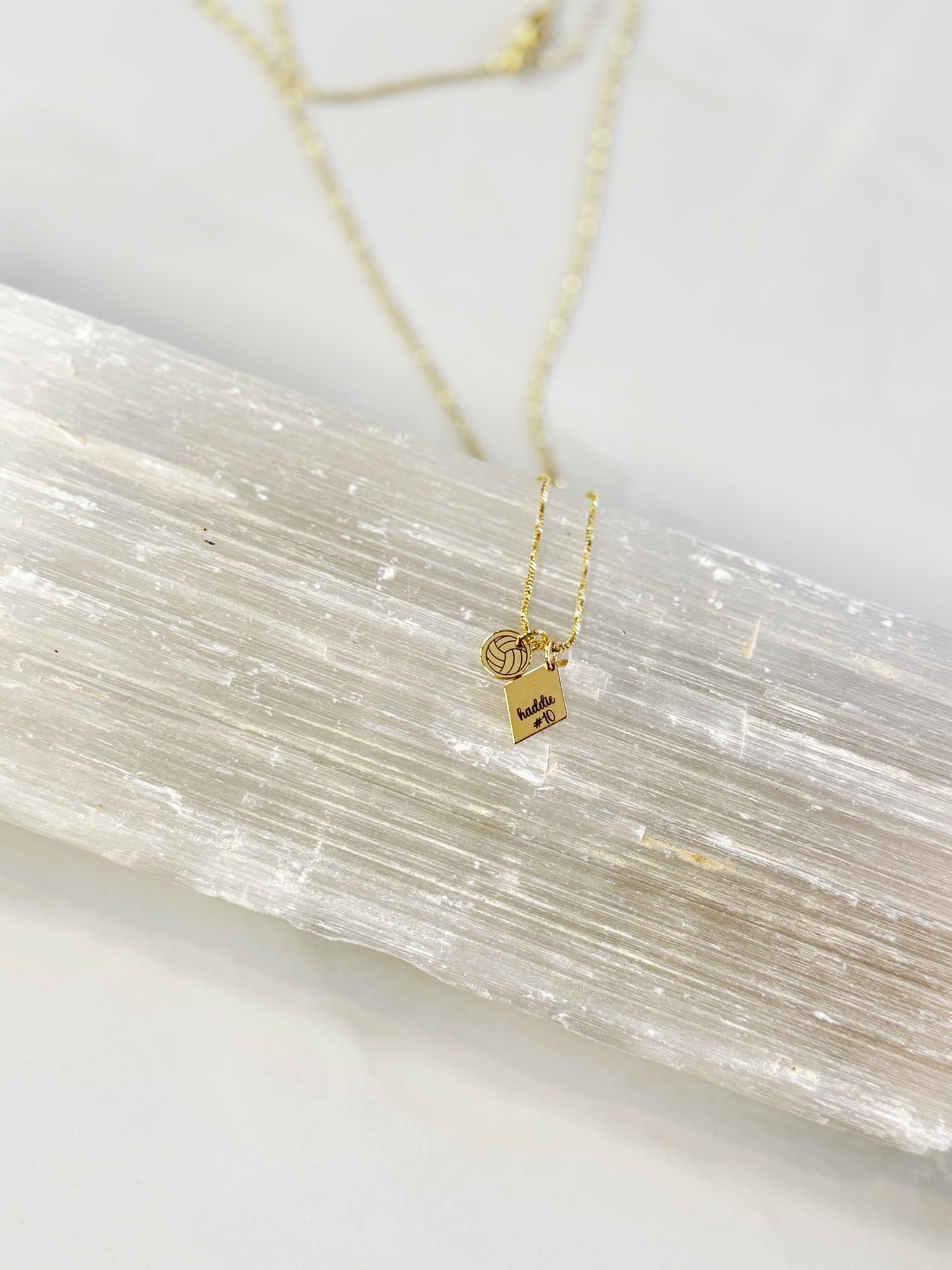 Go Sports Necklace | Engraved Jewelry