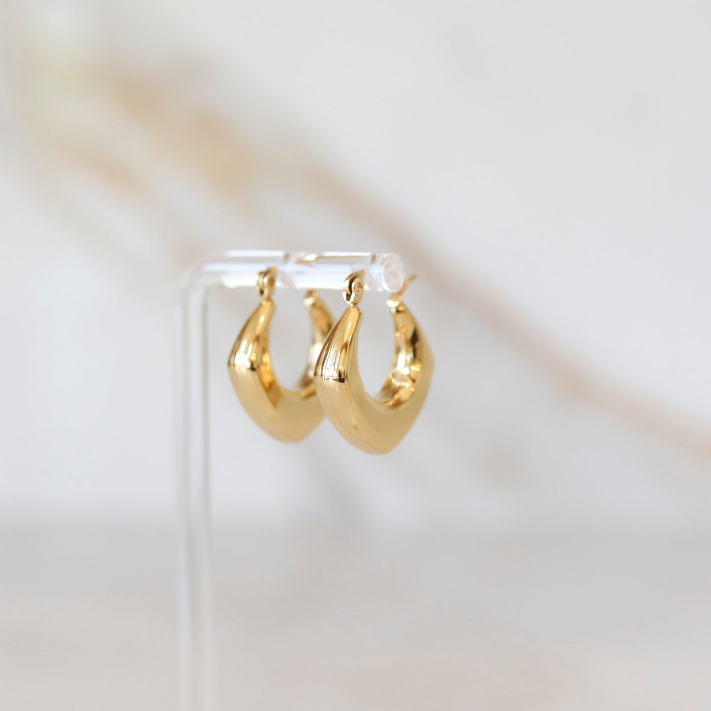 Geometric Hoop Earrings