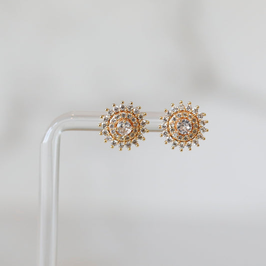 Grande Sunburst Studs