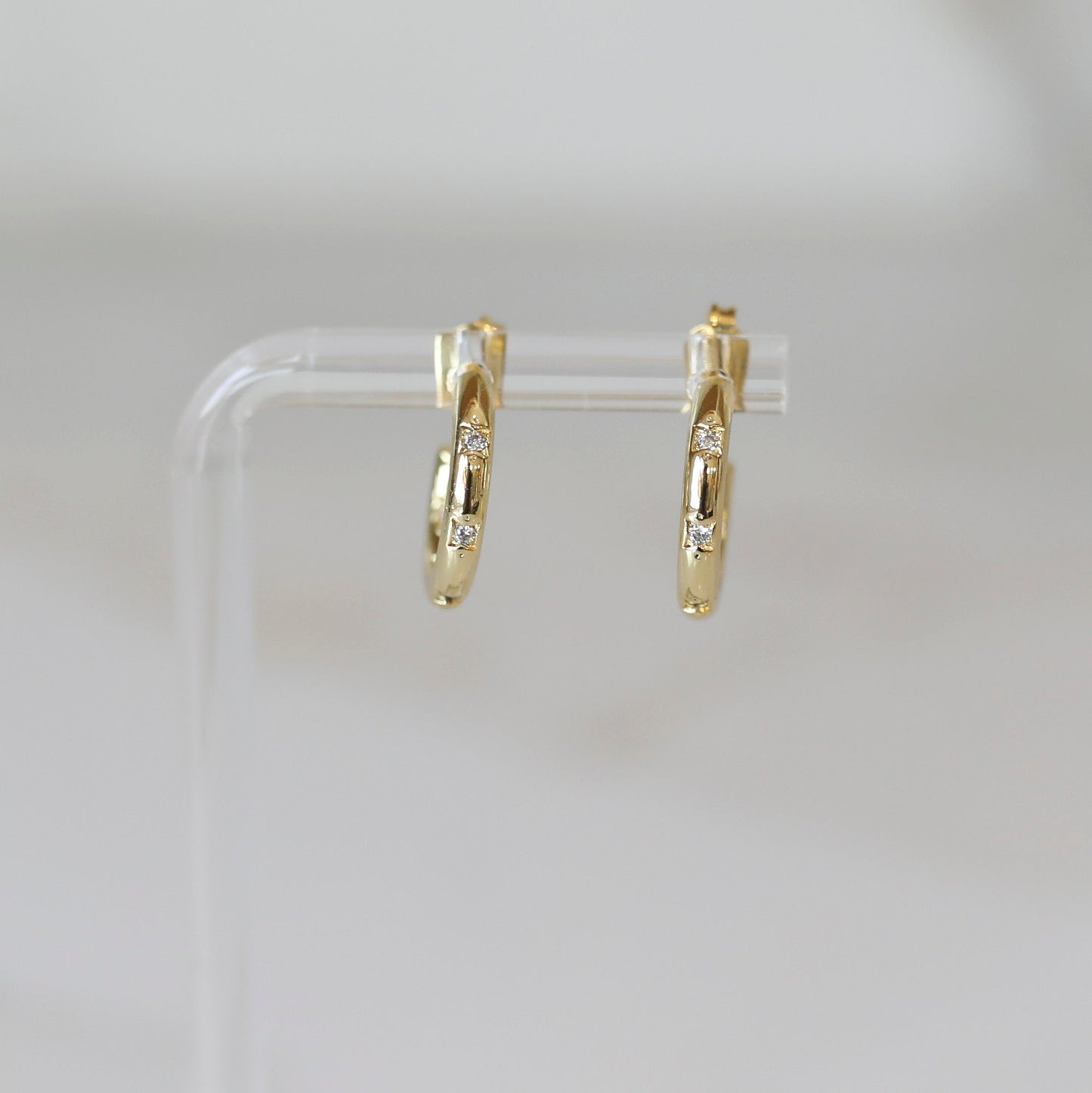 Bamboo Hoops | CZ