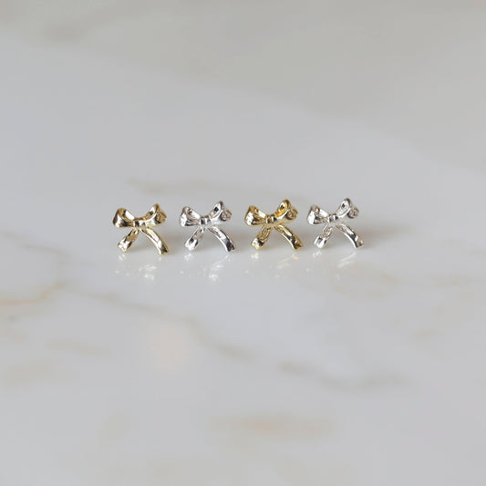 Mini Bow Studs