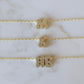 Personalized Pave Initial Necklaces