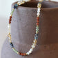Autumn Gemstone Necklace Triple Pattern