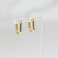 Mini Rectangle Hoops