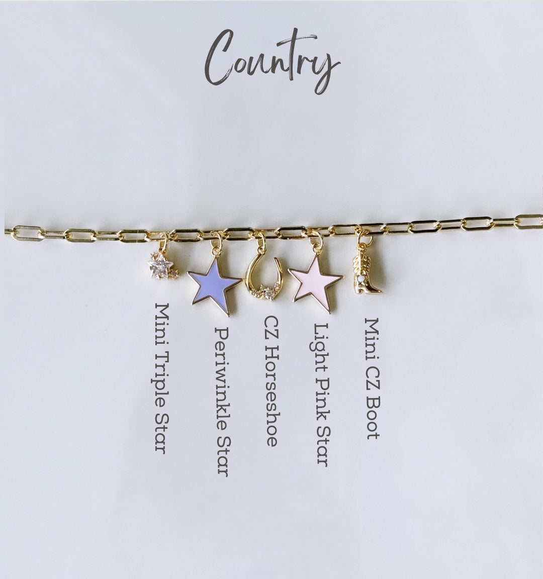 DIY Charm Necklace | Paperclip Chain